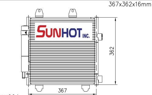 Toyota AYGO - CTY094 - Condenser