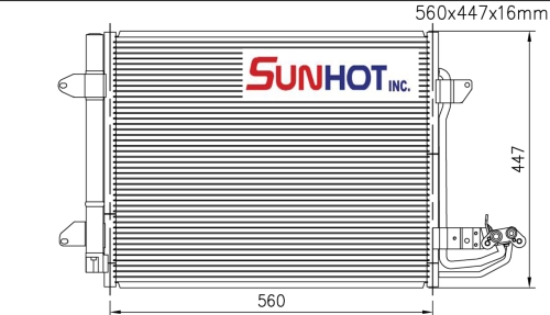 Volkswagen - CVW020 - Condenser