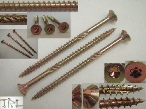 FOUR-SLOTS TRILOBULAR THREAD SCREWS