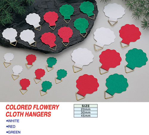 Flowery Cloth Hangers