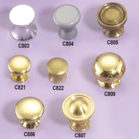 Brass, Iron, Steel And Aluminum Knobs (Lathed)