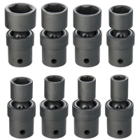 Short Universal Sockets For Pneumatic Tools