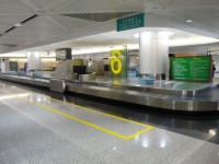 Airport to the Baggage Claim Conveyor Line