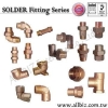 Solder Fitting, Heavy Flared Fitting, Marine Hardware, Vessel Fitting