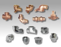 Pipe fittings for water supply