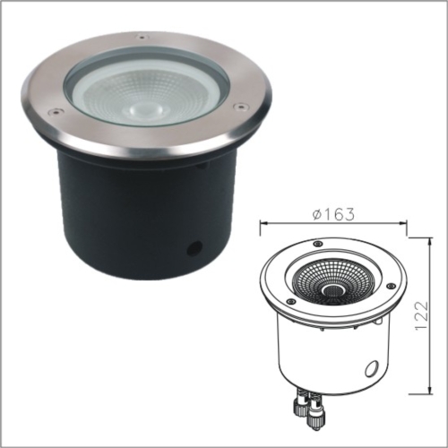 Brightness buried walk over waterproof LED lights IP67 LEDground light Brightness buried walk over waterproof LED lights IP67 LEDground light