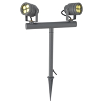 Twin spot head outdoor spotlight SHARP COB LED garden light Twin spot head outdoor spotlight SHARP COB LED garden light