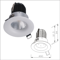 Quality Ensurance IP44 Bathroom Recessed LED Lighting Fixture
