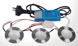 3 Or 6 Ways IP44 Cabinet LED Light Kit