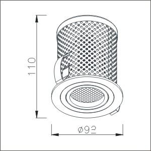 Recessed COB LED Down Light Recessed COB LED Down Light