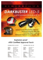 DARKBUSTER LED-5D, LED-5R