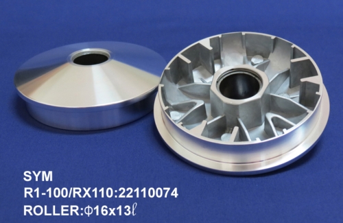 Single groove pulley