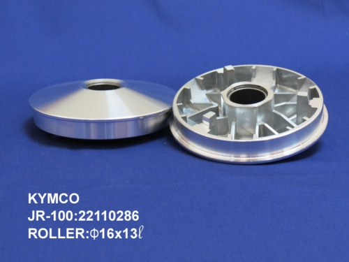 Dual groove pulley