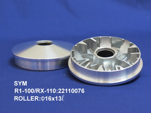 Dual groove pulley