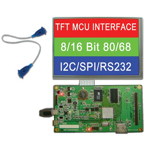 TFT LCD Module with RS232/USB/MCU/SPI Interface TFT LCD Module with RS232/USB/MCU/SPI Interface