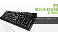 IRK10 ROCK系列 塑鋼軸遊戲鍵盤