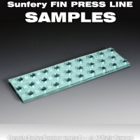 SUNFERY FIN PRESS LINE SAMPLES.