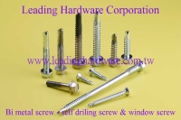 Bi Metal Self Drilling Screw, Bi Metal window Screw Bi Metal Self Drilling Screw, Bi Metal window Screw