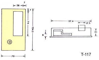 Metal Cabinet Door Lock