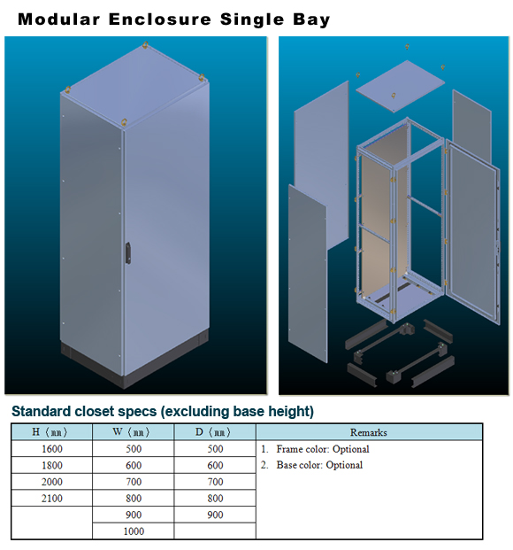 Modular Enclosure Single Bay