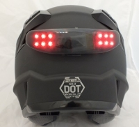 Motocycle Helmet Warning Light