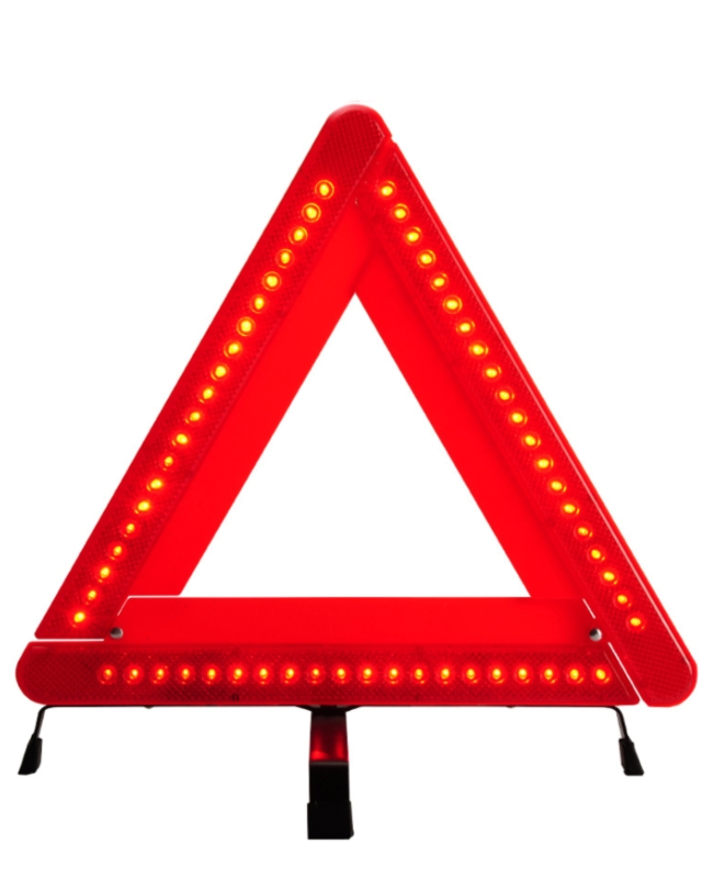 LED Safety Triangle