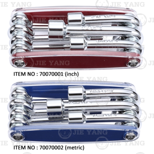 Folding nut driver set Folding nut driver set