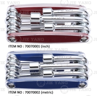 Folding nut driver set Folding nut driver set