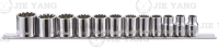 Spline Socket with holder-10pcs