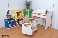 School Desks and Chairs / Toy Cabinets