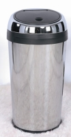 40L Conical, Touch-Open Trash Can