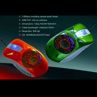 LED Glittering Fan in Computer Mouse LED Glittering Fan in Computer Mouse