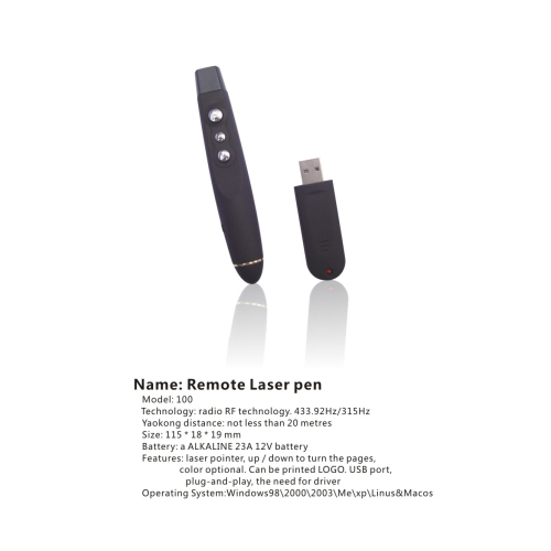 Remote Laser Pen Remote Laser Pen