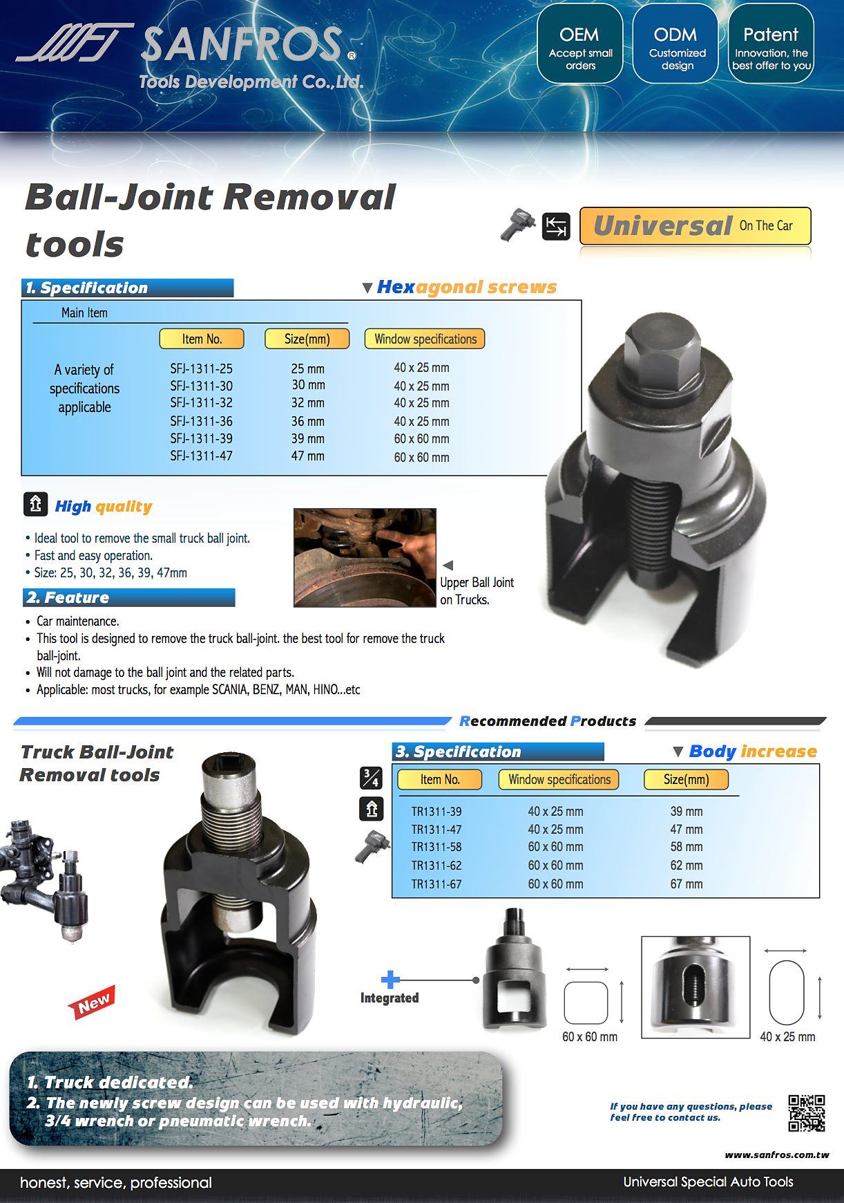 Ball-Joint Removal tools