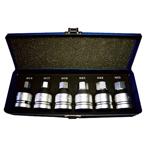 3/4” DR. Hex Bit Socket Set 3/4” DR. Hex Bit Socket Set