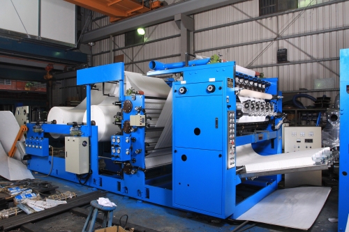 Embossing Facial Tissue Machine - 5 lines Embossing Facial Tissue Machine - 5 lines