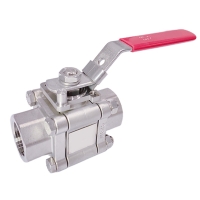 2000PSI Three Piece Encapsulated Bolted Ball Valve, ISO5211 Low Mount Pad 2000PSI Three Piece Encapsulated Bolted Ball Valve, ISO5211 Low Mount Pad