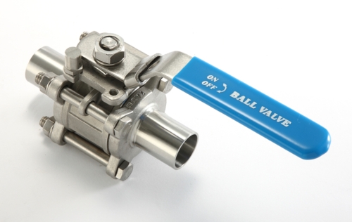 Sanitary Butt Weld End Ball Valves