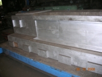 Large wooden molds for machinery (lathes)