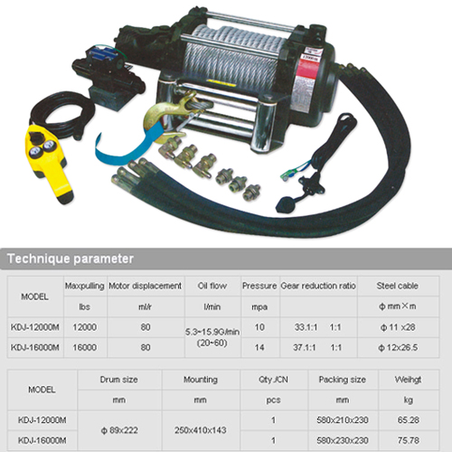 Hydraulic Winch