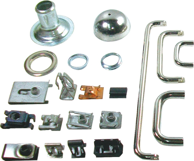 metallic parts
