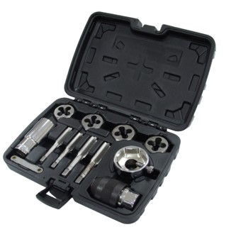 12-pc, The Wheel Stud Cleaning Tap & Die Set