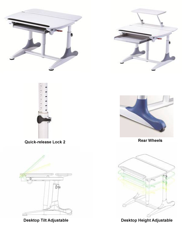 DB-311 Kant-series Ergonomic Desk