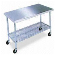 Stainless Steel Working Table/Kitchen Trolley