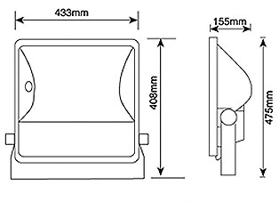 400W Metal Halide 戶外泛光金鹵燈