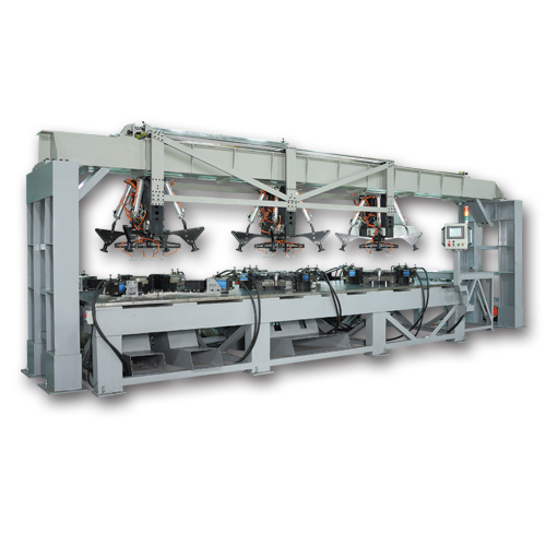 Automatic contiuous top & bottom fan-guard shaper for central A/C system Automatic contiuous top & bottom fan-guard shaper for central A/C system