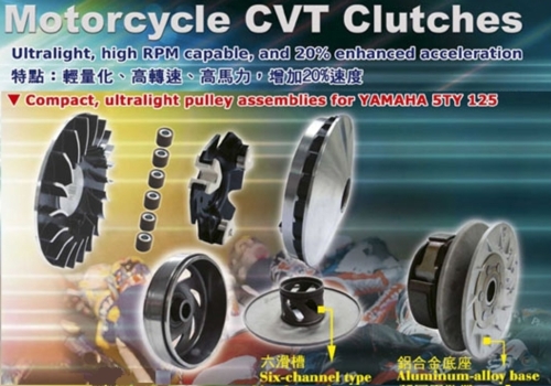 CVT clutches