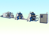 Digital operate continuous Air-Pressure / Vacuum Forming Mchine