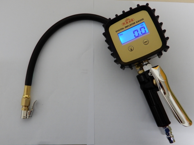 Digital 3 function tire gauge