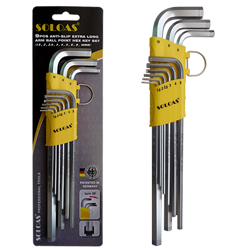Hex Wrench (Long, Dual-Anti-Slip Safety Model)